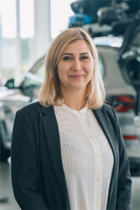 Gamze Sener, Vertriebsassistentin bei Autohaus Krauth Heidelberg